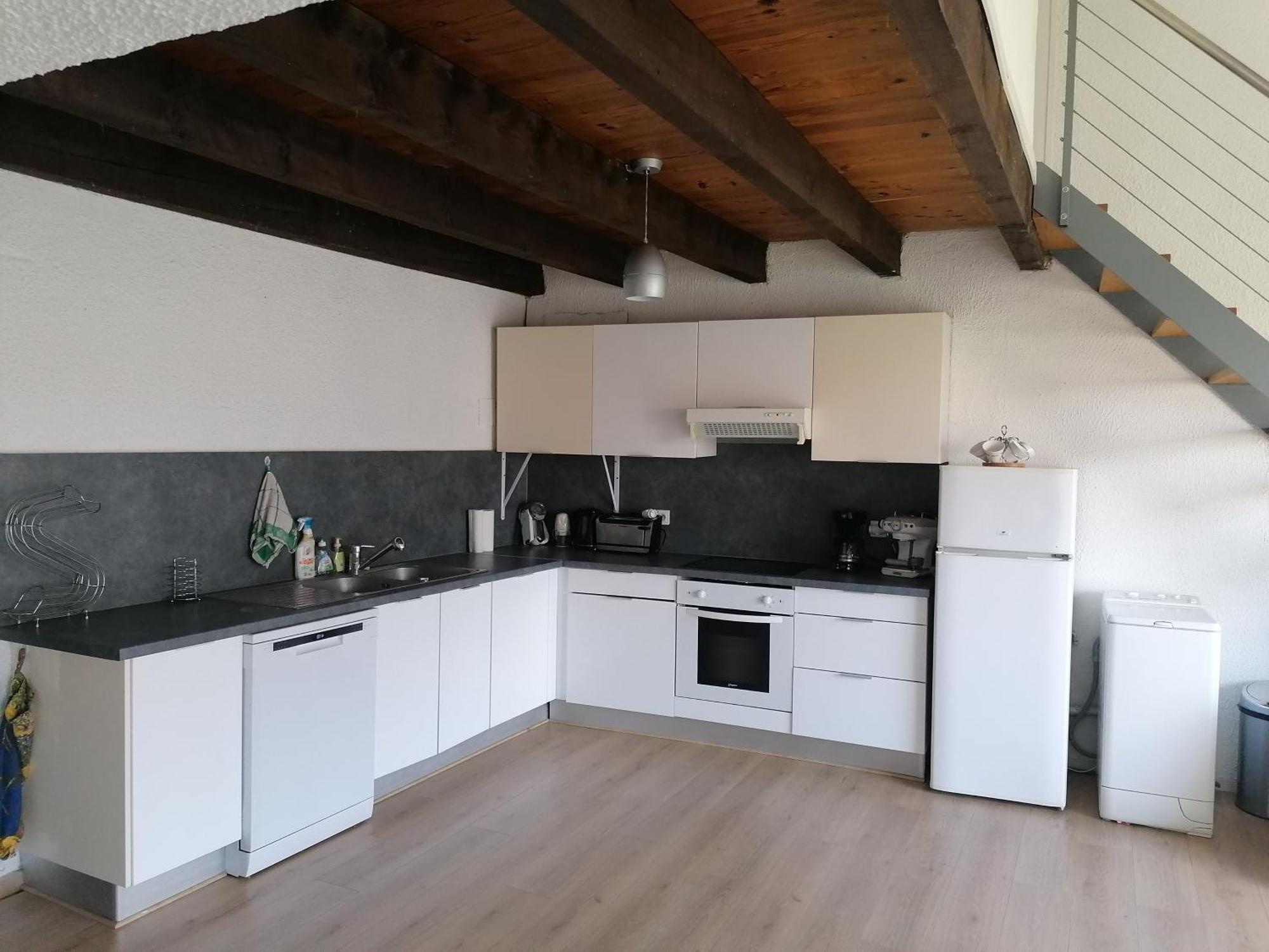 Appartement meublé à Villeneuve les maguelone Extérieur photo